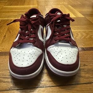 Nike dunk low, Team red